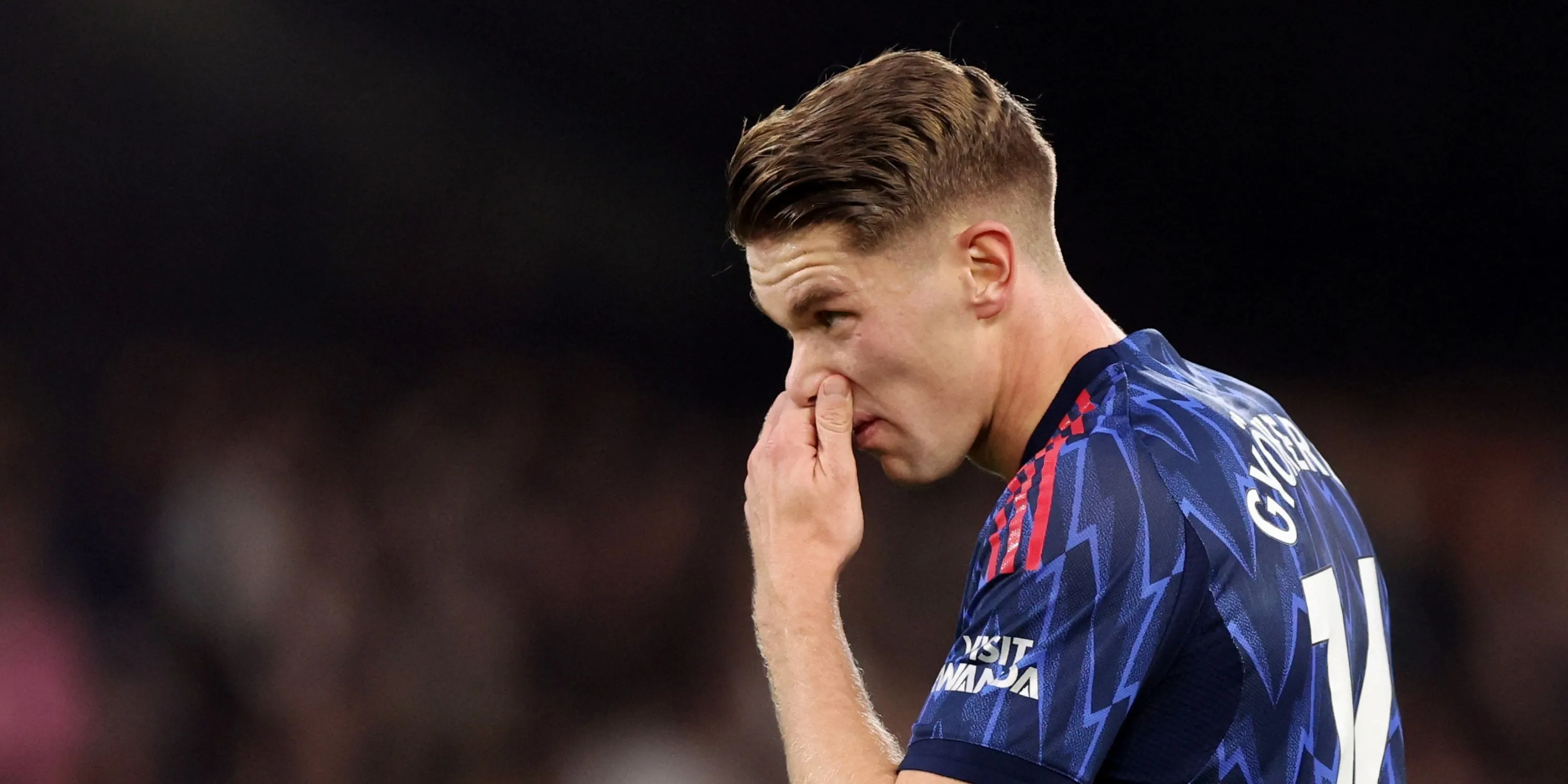 Viktor Gyokeres trong trang phục Arsenal